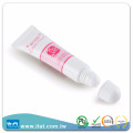 Free sample LDPE OEM flexible cosmetic tube for cc bb toning whitening cream